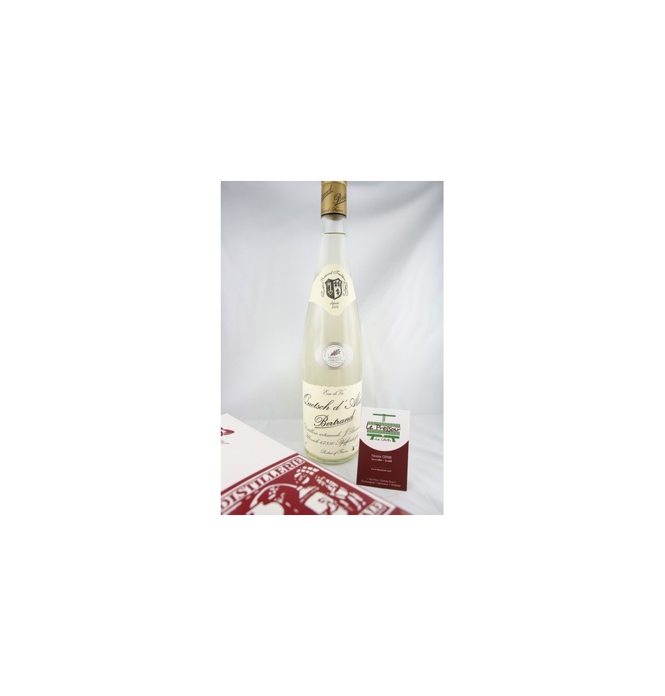 QUETSCH D'ALSACE 70CL 45% Alc. DISTILLERIE BERTRAND