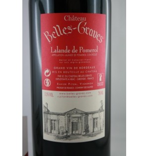 2010 CHÂT. BELLES GRAVES  75CL LALANDE POMEROL