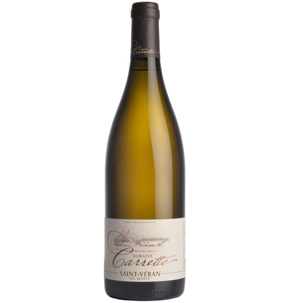 75CL ST VERAN LES MURES 2018   BLANC  DOMAINE CARRETTE