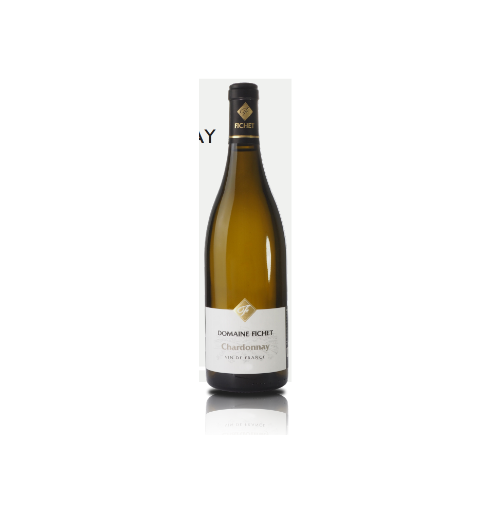 75CL VIN DE FRANCE CHARDONNAY 2018 DOMAINE FICHET