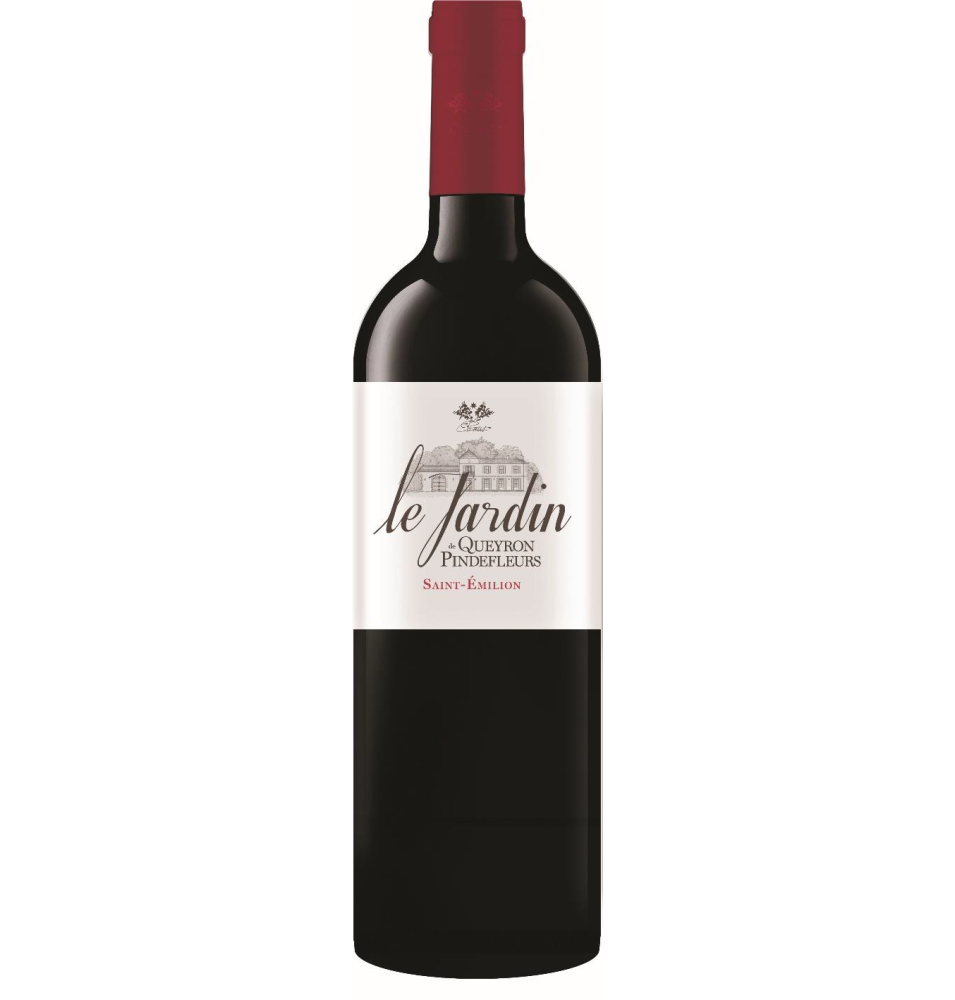 LE JARDIN DE QUEYRON PINDEFLEURS 2015 75CL AOC ST EMILION