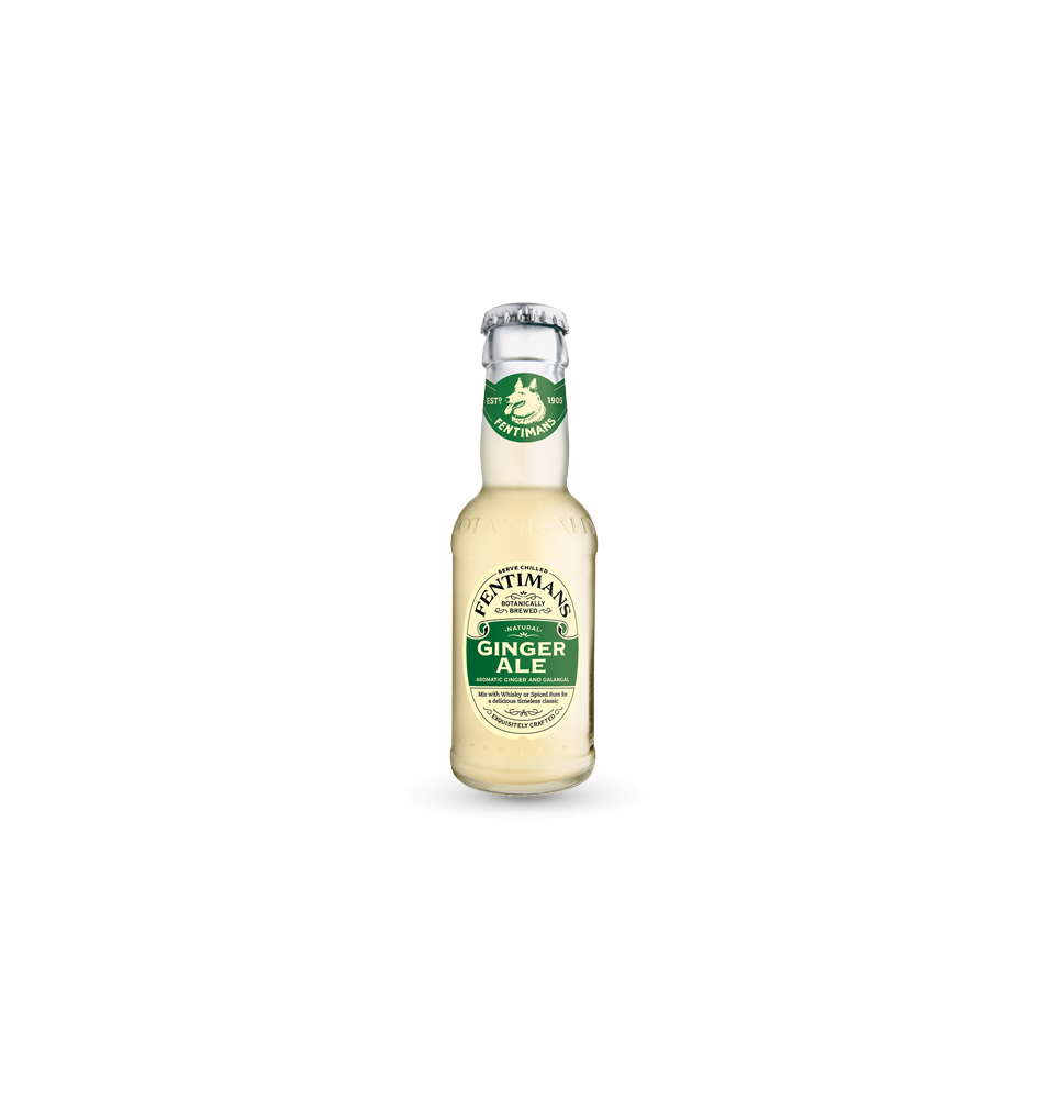 FENTIMANS GINGER ALE WATER PACK X 4 BT 200ML