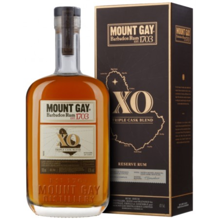 MOUNT GAY XO TRIPLE CASK - LA BARBADE-  70CL 40°