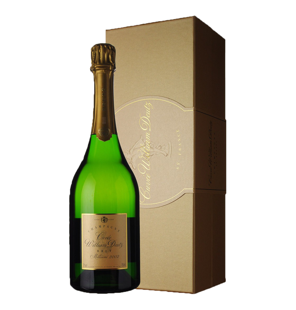 CUVEE WILLIAM DEUTZ 2002 - COFFRET LUXE 75CL