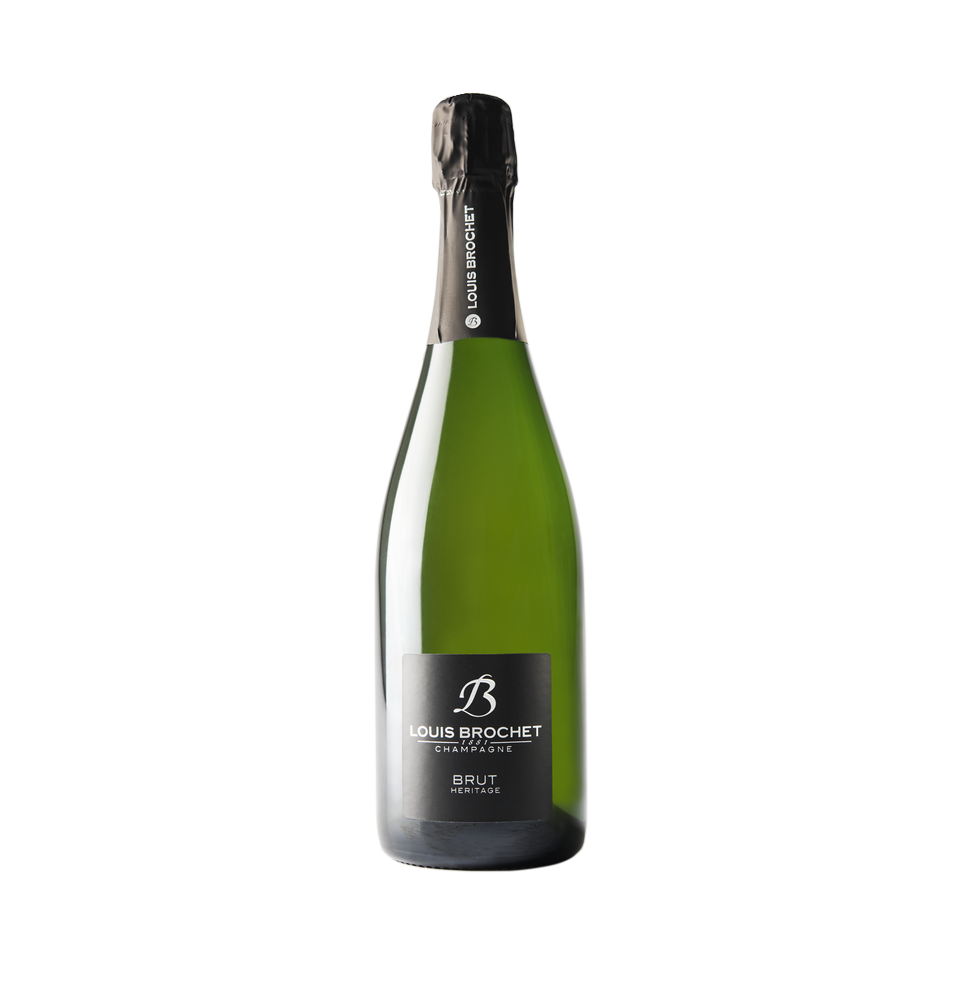 CHAMPAGNE LOUIS BROCHET BRUT HERITAGE - DEMI BOUTEILLES 37.5CL