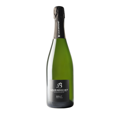 CHAMPAGNE LOUIS BROCHET BRUT HERITAGE - DEMI BOUTEILLES 37.5CL