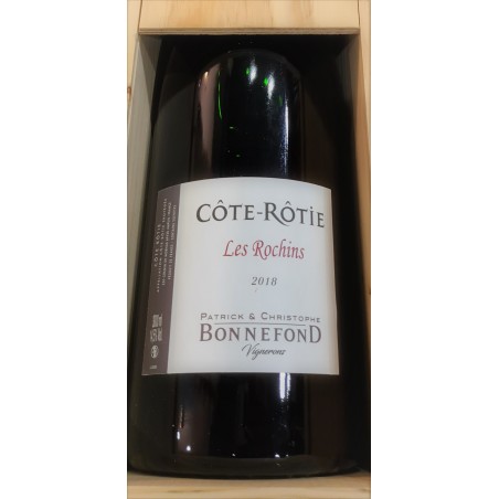 CÔTE ROTIE LES RONCHINS 2018 - JEROBOAM CAISSE BOIS - 3L- BONNEFOND