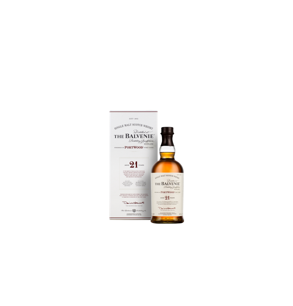 BALVENIE PORTWOOD 21 ANS 40% ALC. - 70CL