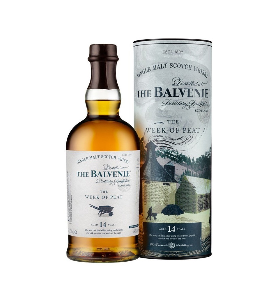 BALVENIE WEEK OF PEAT 14 ANS 48.3% ALC. - 70CL