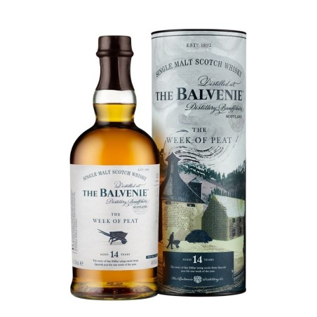 BALVENIE WEEK OF PEAT 14 ANS 48.3% ALC. - 70CL