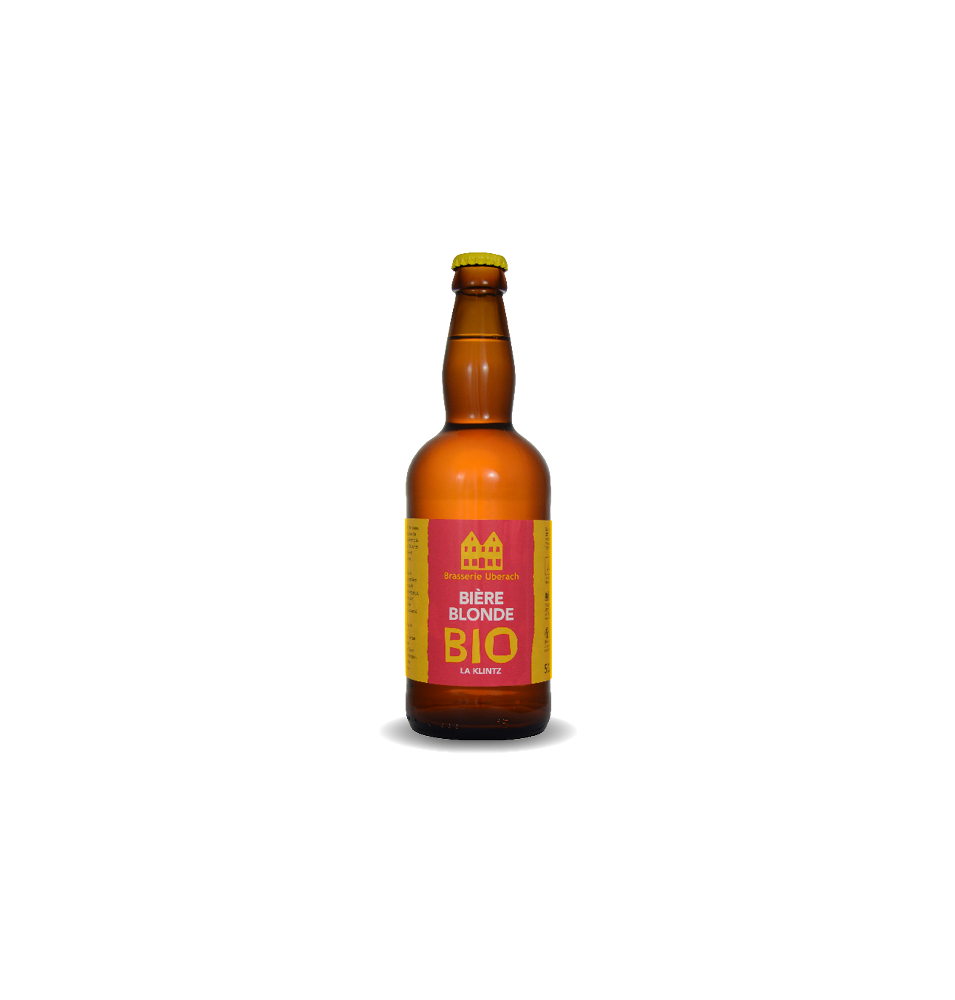 BIERE BLONDE BIO 50 CL 4.8% UBERACH