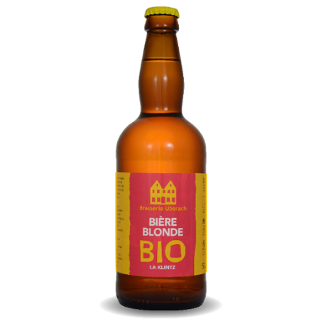 BIERE BLONDE BIO 50 CL 4.8% UBERACH