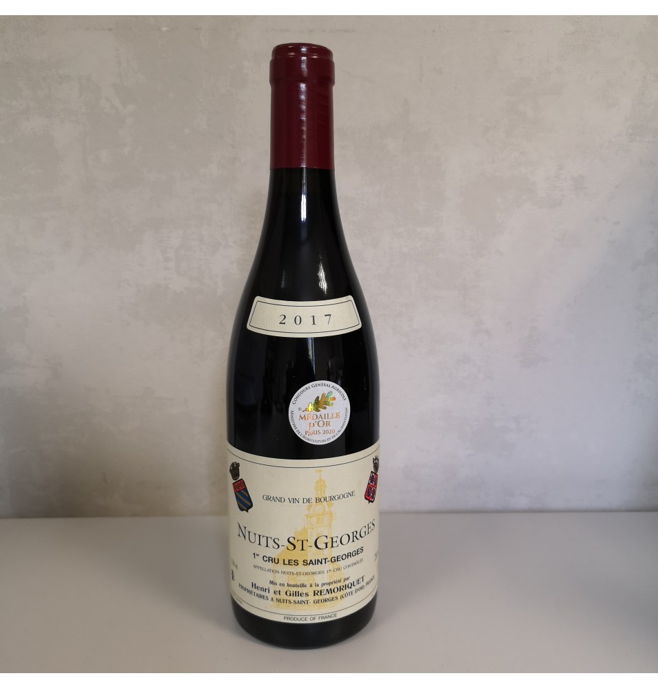 NUITS-ST-GEORGES 1ER CRU "LES SAINT GEORGES" 2017