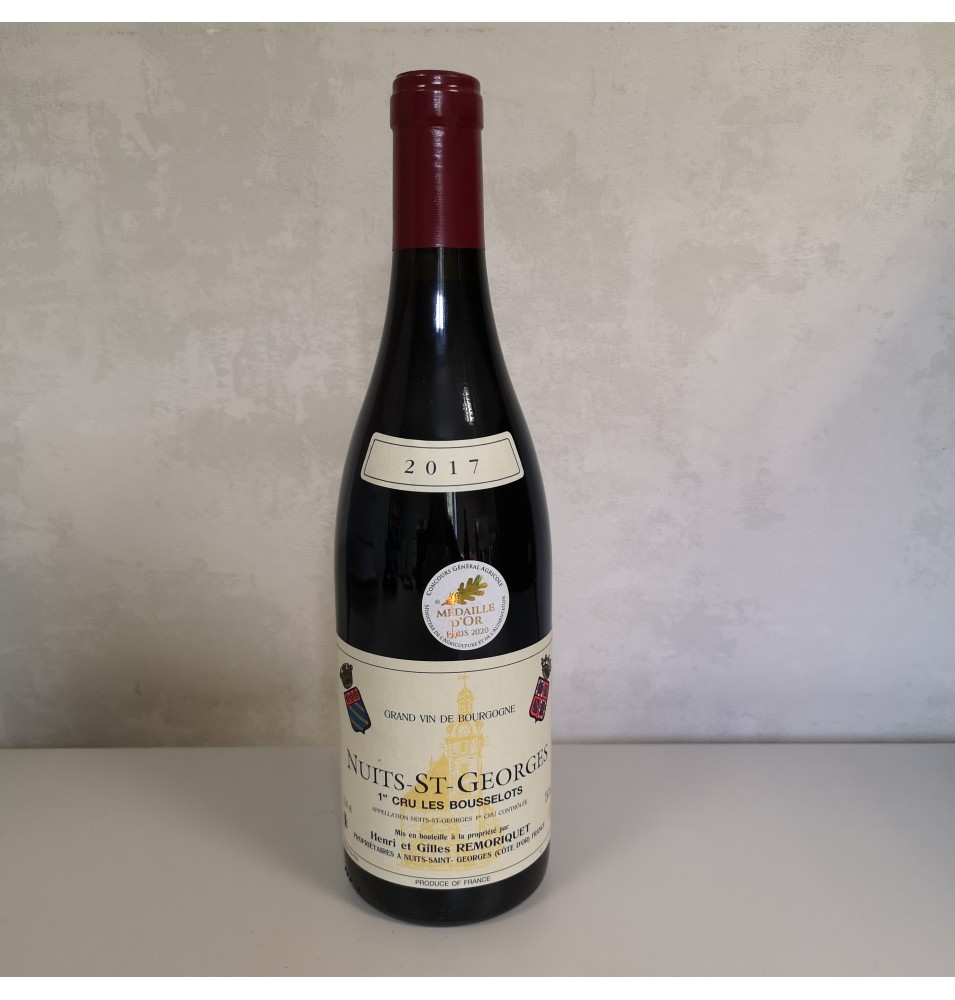 NUITS-SAINT-GEORGES 1ER CRÛ LES BOUSSELOTS 2009 - MAGNUM DOMAINE REMORIQUET