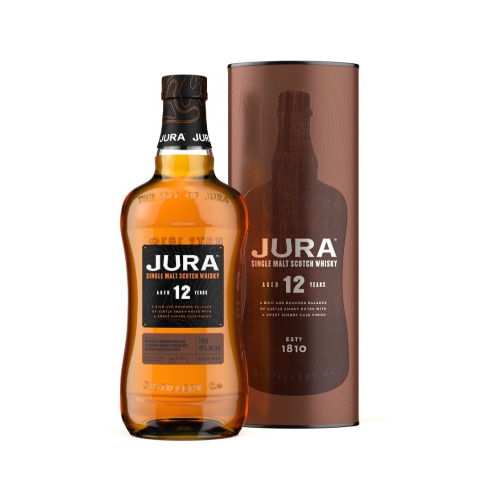 JURA 12 YEARS 70CL 40 pourcent SINGLE MALT