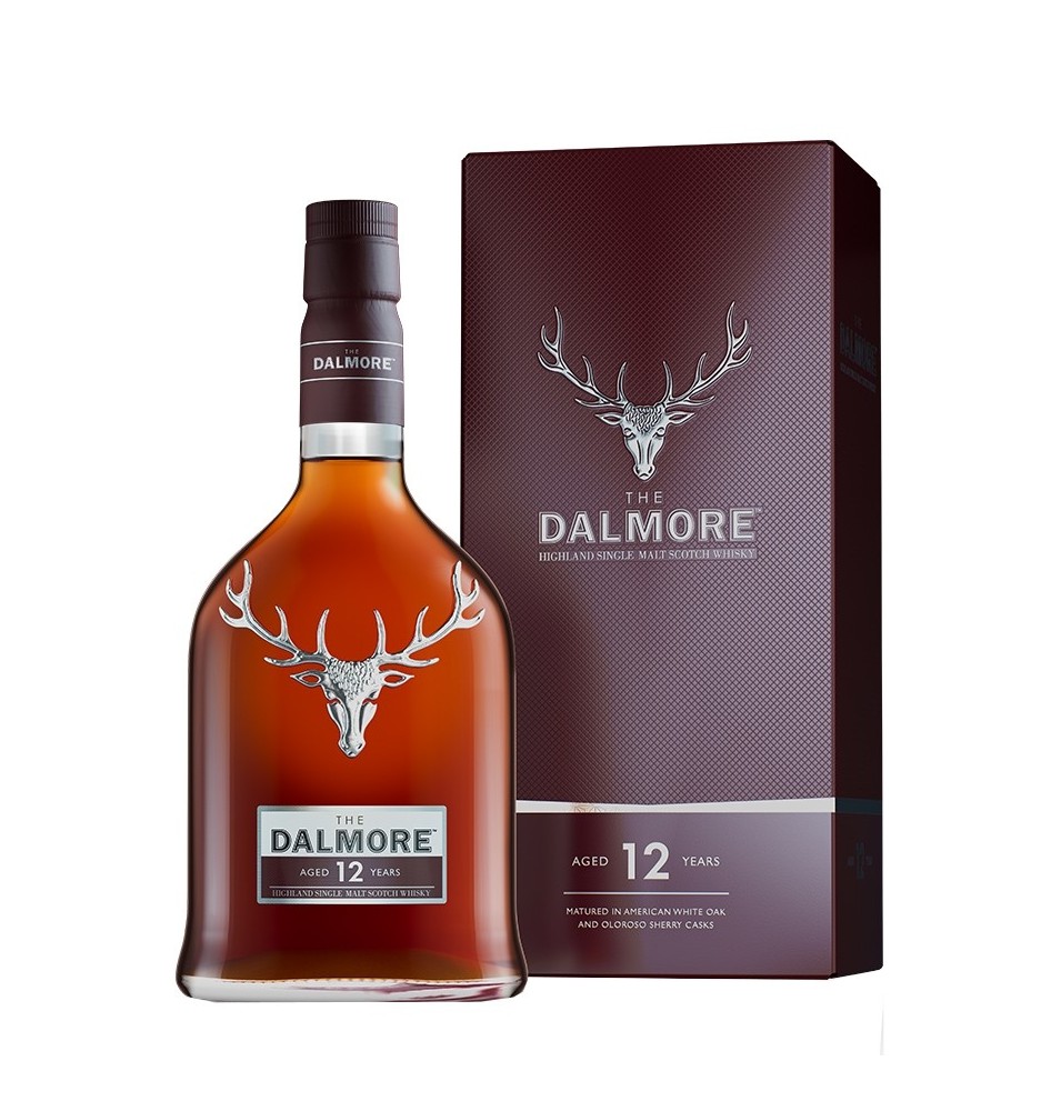 DALMORE 12 YEARS 70CL  40pourcent SINGLE MALT