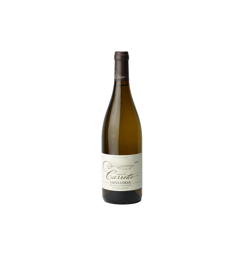 75CL ST VERAN LES CHATENAYS 2019   BLANC  DOMAINE CARRETTE