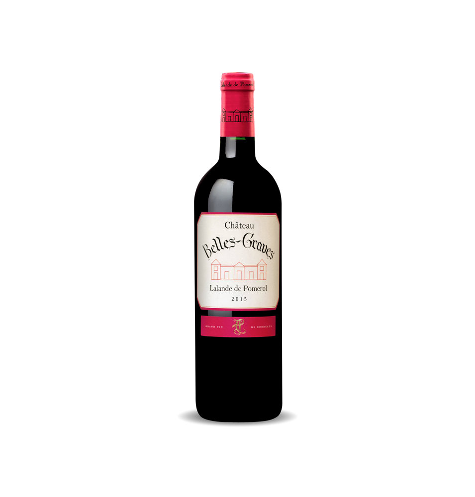 CHÂT. BELLES GRAVES 2015 75CL LALANDE POMEROL