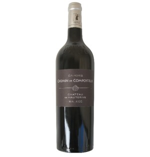 CHATEAU DE HAUTERIVE "CHEMIN DE COMPOSTELLE" 2018- AOC CAHORS 75CL