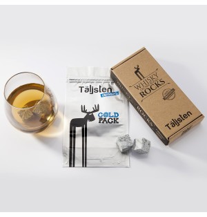 COFFRET 8 PIERRES A WHISKY SCANDINAVES ORIGINAL TALJSTEN