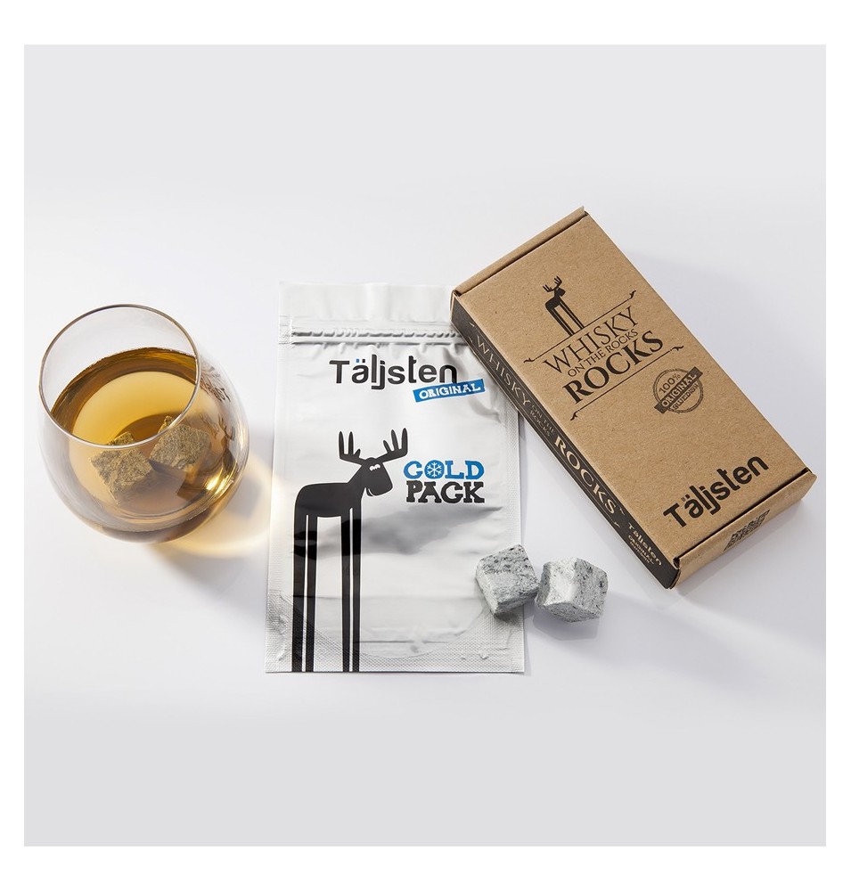 COFFRET 8 PIERRES A WHISKY SCANDINAVES ORIGINAL TALJSTEN