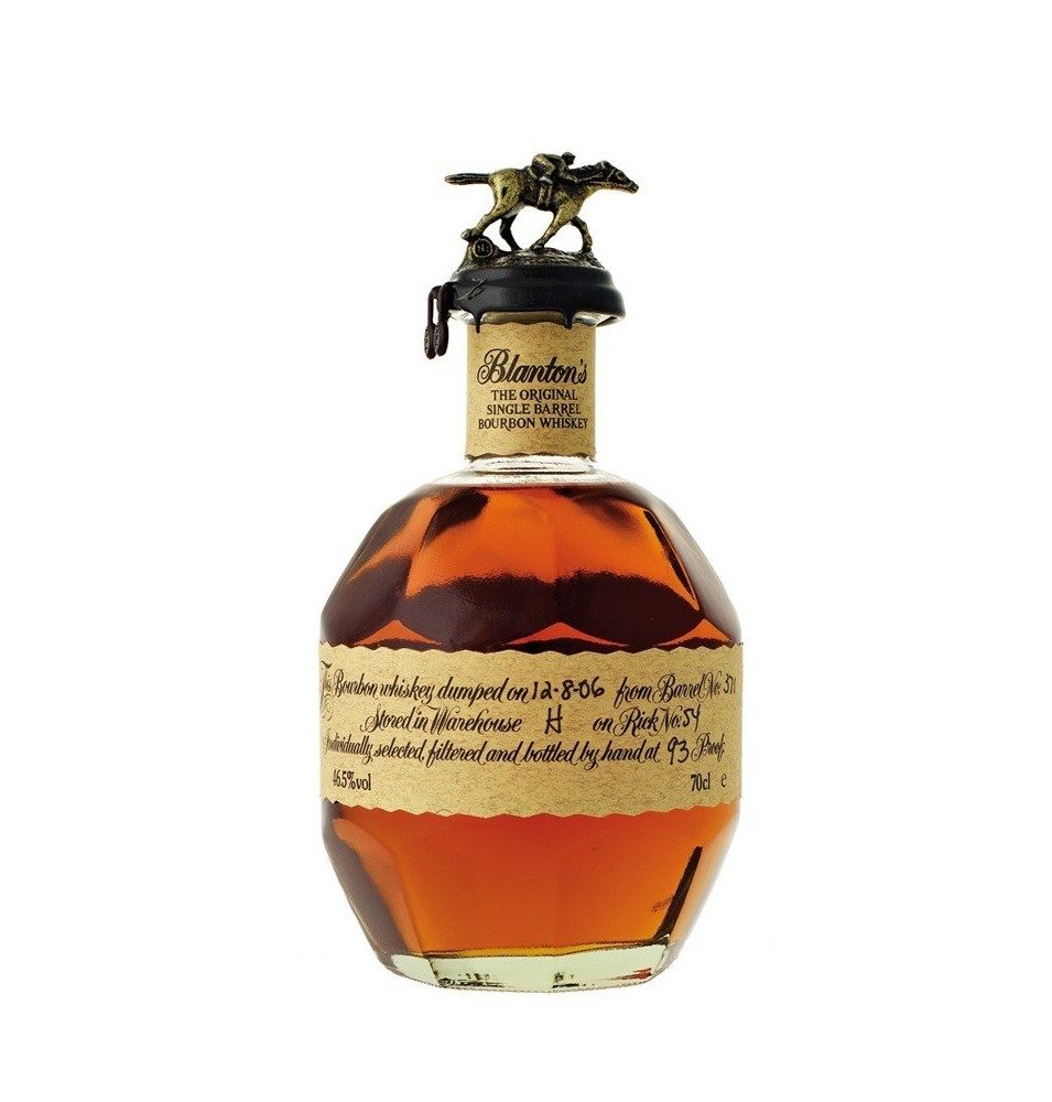 BLANTON'S Original -46.5% Alc. BOURBON Americain