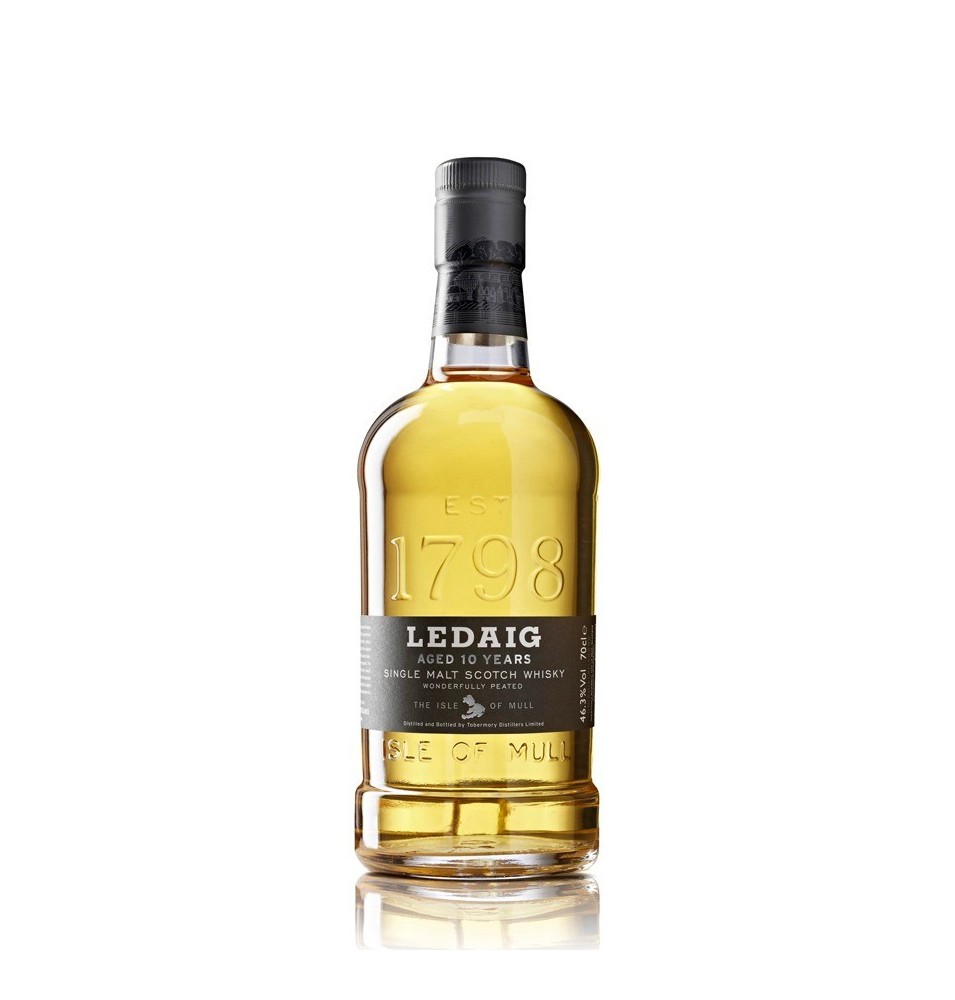 LEDAIG 10 YEARS 70CL 46.3pourcent SINGLE MALT MULL  ISLE