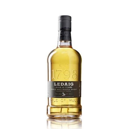 LEDAIG 10 YEARS 70CL 46.3pourcent SINGLE MALT MULL  ISLE