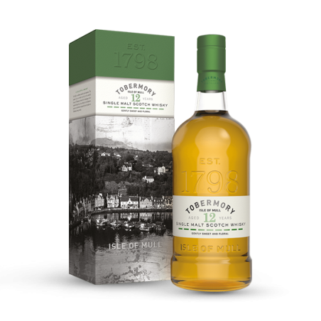 TOBERMORY 12 YEARS  70CL  46.3pourcent