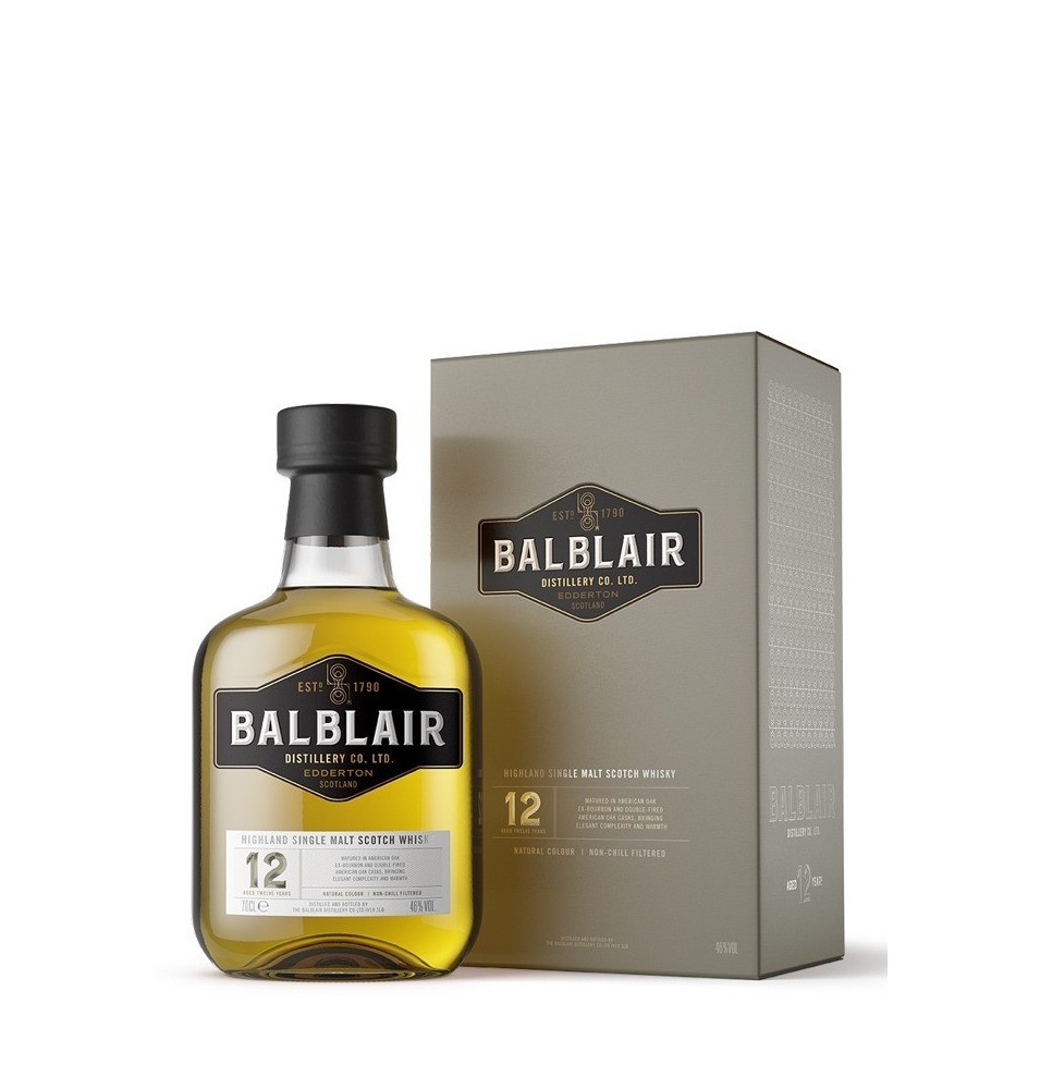 BALBLAIR 12 ANS 70CL 46° SINGLE MALT