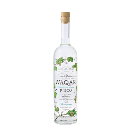 PISCO WAQAR 70CL-40% ALC. -CHILI