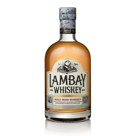 LAMBAY IRISH MALT AMBRE 70CL- IRISH WHISKY