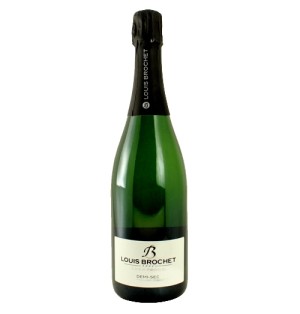 CHAMPAGNE LOUIS BROCHET DEMI-SEC 1ER CRU DEMI-BOUTEILLES