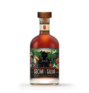 SECHA DE LA SILVA RUM CACAO & COFFEE- GUATEMALA-70CL-40%