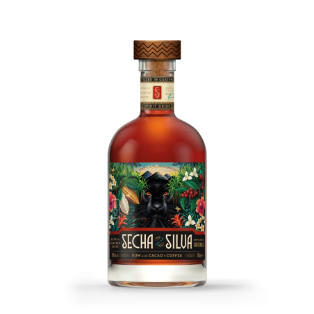 SECHA DE LA SILVA RUM CACAO & COFFEE- GUATEMALA-70CL-40%
