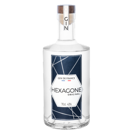 GIN HEXAGONE FRANCAIS-BIO-70CL-43% ALC.