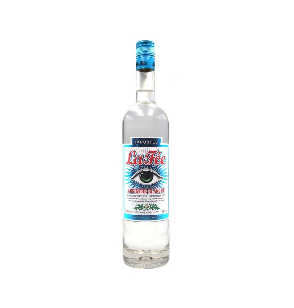 LA  FEE PARISIENNE BLANCHE 70CL  53°  ABSINTHES