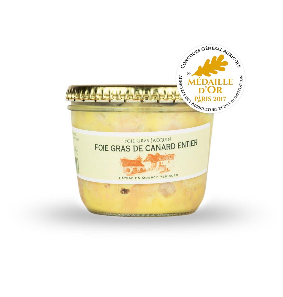 FOIE GRAS DE CANARD ENTIER 180 GR EARL JACQUIN