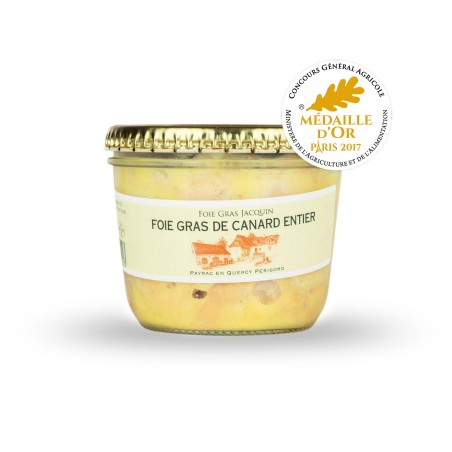 FOIE GRAS DE CANARD ENTIER 180 GR EARL JACQUIN