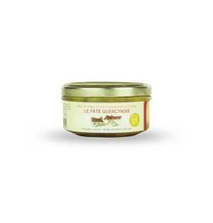 PATE QUERCYNOIX 130G-JACQUIN-PORC ET CANARD FOIE GRAS 32%