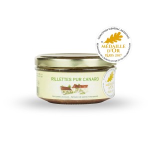 RILLETTES PUR CANARD 130G- JACQUIN