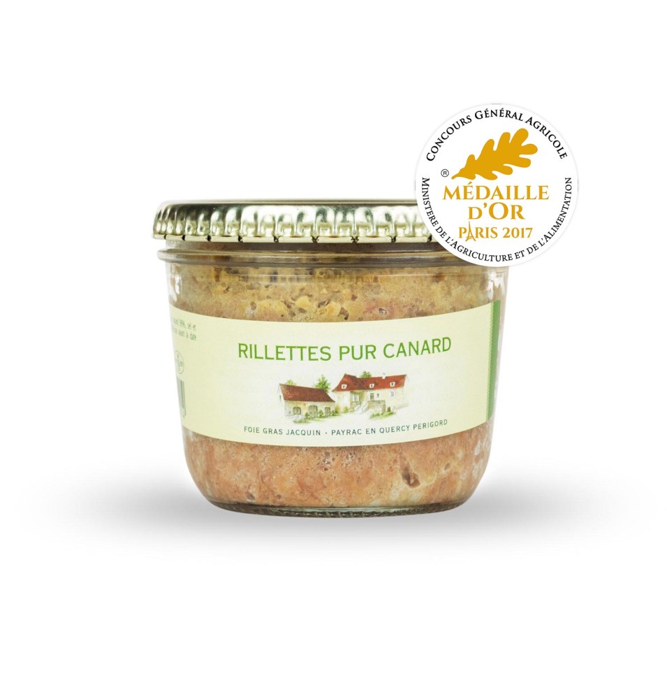 RILLETTES PUR CANARD 180G - JACQUIN