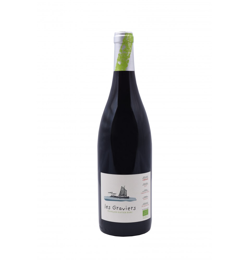 CHINON LES GRAVIERS 2019 BIO-75CL-COMPLICES DE LOIRE-12.5% Alc.