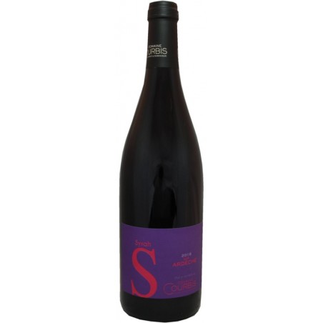 SYRAH IGP ARDECHE 2020-DOMAINE COURBIS-75CL