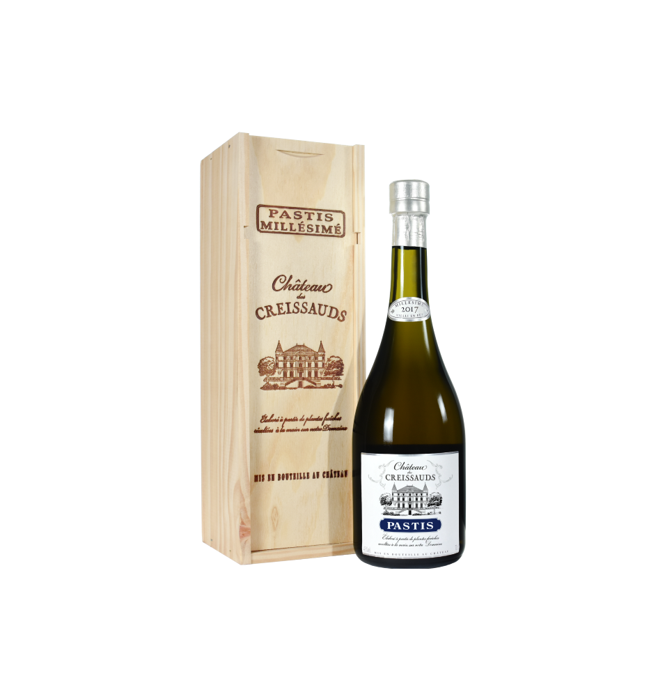 PASTIS MILLESIME 2017 CHATEAU DES CREISSAUDS 45% - 70CL