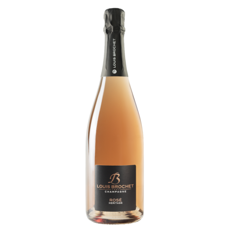 CHAMPAGNE LOUIS BROCHET ROSE BRUT HERITAGE  75CL