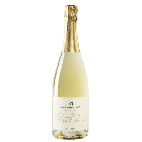 CHAMPAGNE LOUIS BROCHET EXTRA BLANC DE BLANC 1ER CRÛ 75CL