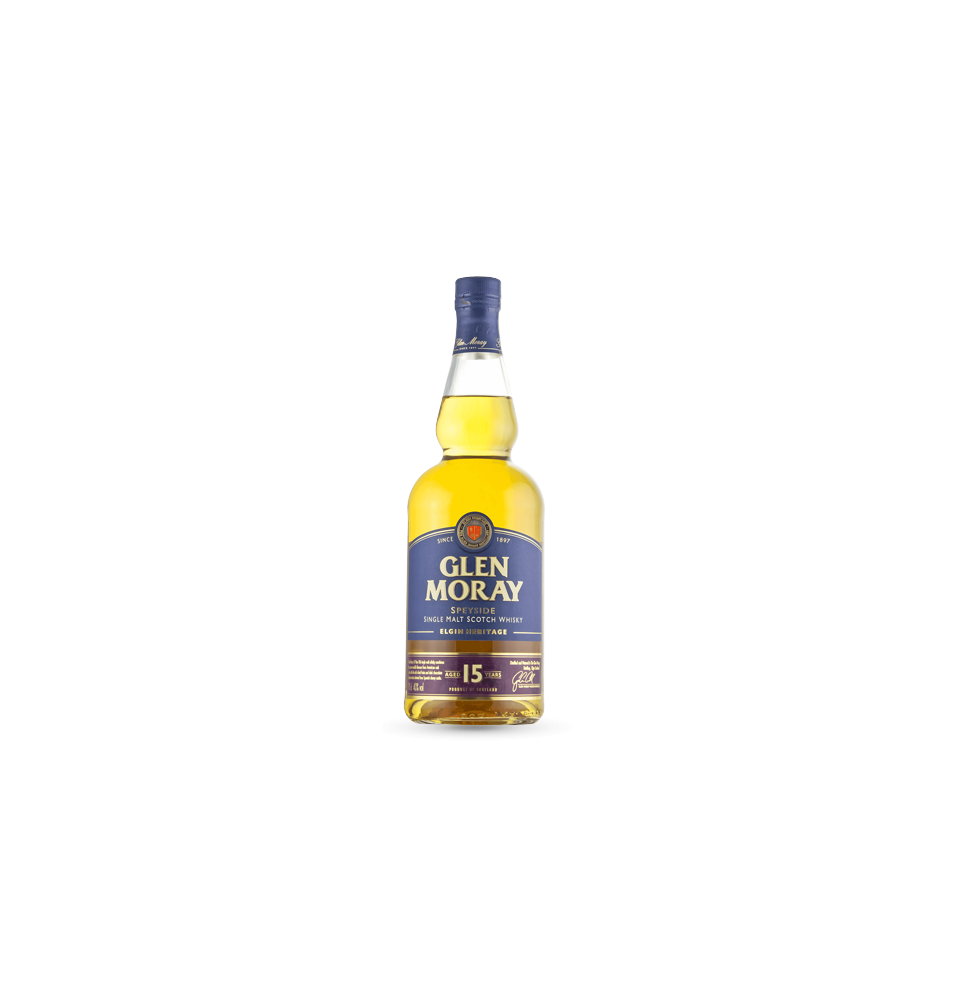 GLEN MORAY 15 ANS  70CL 40%