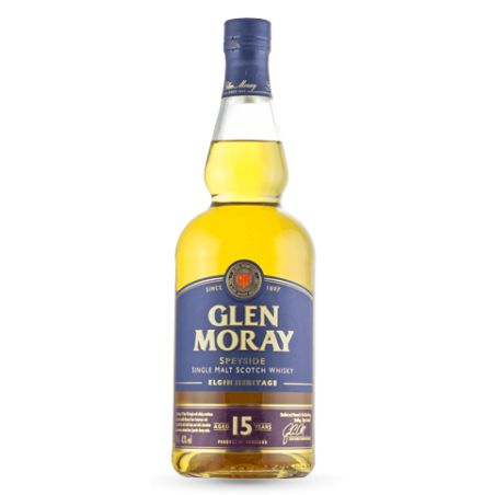 GLEN MORAY 15 ANS  70CL 40%