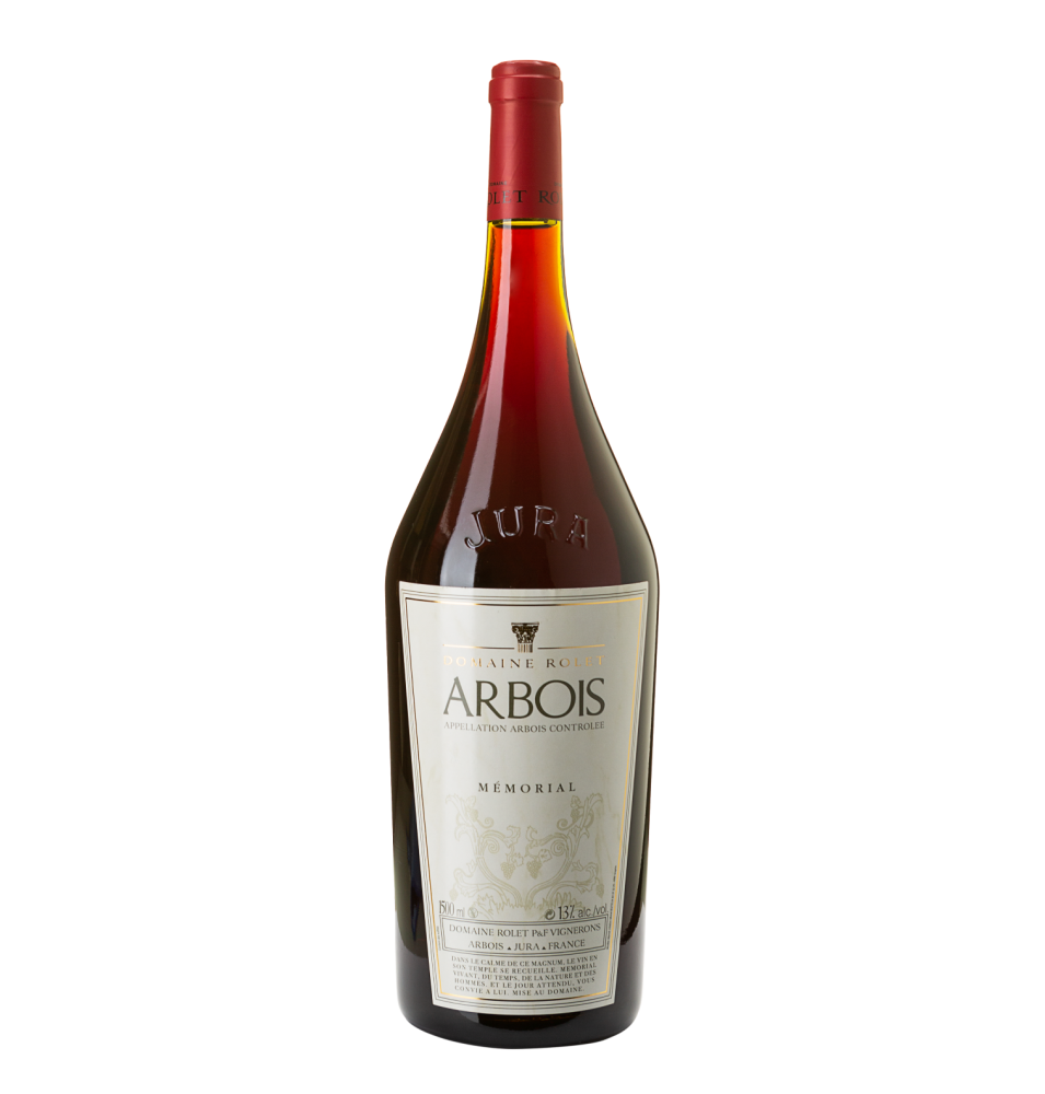 ARBOIS ROUGE MEMORIAL 2006 MAGNUM- 13%ALC. DOMAINE ROLET